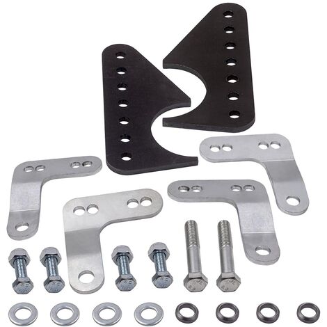 Lower Kit for Coil over Shock Mount Rear Adjustable Mounting Bracket Universal (1/5)