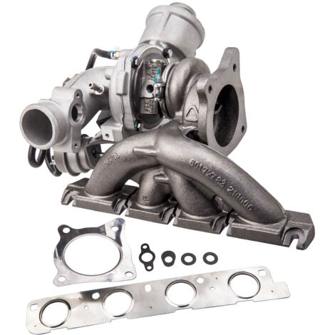 BFO – Turbocompresseur K03 pour Audi A4 2.0 TFSI (B7) et Seat Exeo 2.0 TFSI – Roulement à palier – Refroidissement eau + huile – 120 HP