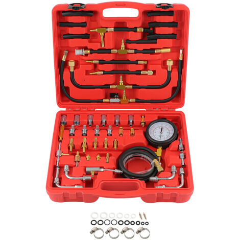 0-140psi Testeur De Pression De Jauge D'injection De Carburant pour BMW Audi VW (1/5)