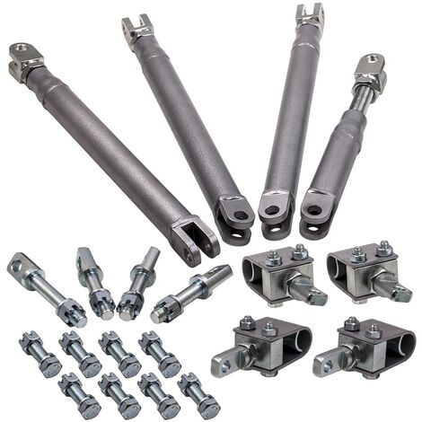 Sidecar Installation Kit For Honda Yamaha 4 U-Clamp frame mount Universal (1/5)