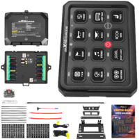 Botier Commande 12 Gang Touch pour Pickup SUV 4x4 Offroad Marine 80A Max 960W
