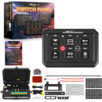 Botier Commande 6 Gang Tactile pour Camion 4x4 LED 12-24V Automatique Dimmer