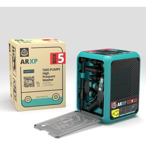 ARXP hidrolimpiadora BOX5 160DTS compacta (2700 W, 160 bar, 850 l/h)