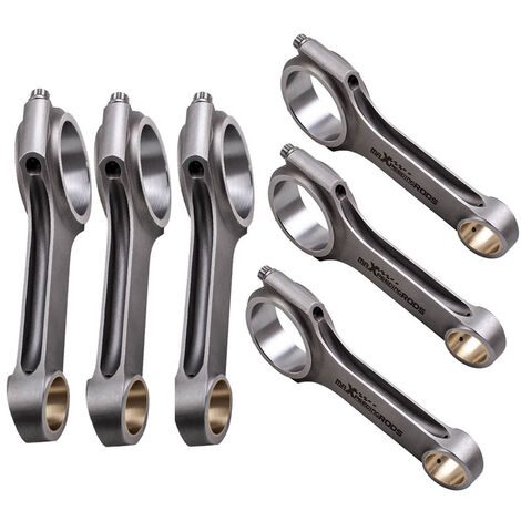 6 Bielles Forgées EN24 4340 Pour BMW N55B30 S55B30 - Longueur 144.3mm - MaXpeedingrods