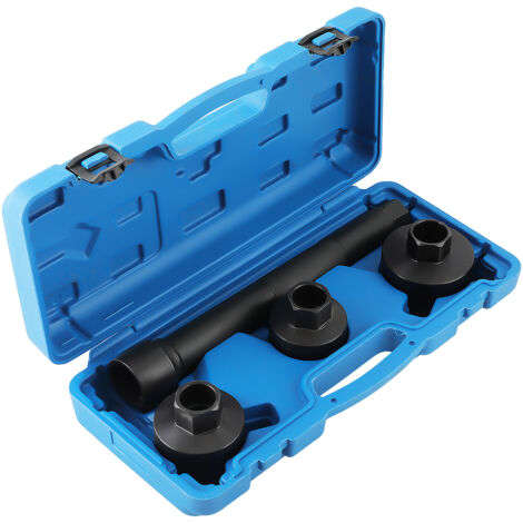 4pcs Steering Rack Knuckle Tie/ Track Rod End Axial Joint Removal Tool Kit New (1/5)