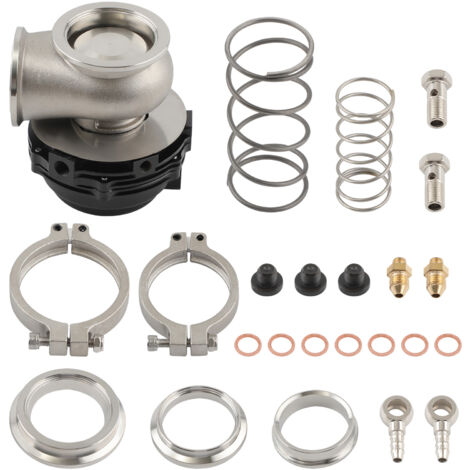 Aluminum 44mm V-Band External Cooled Turbo Wastegate w/ V-Band Flanges 44mm kits