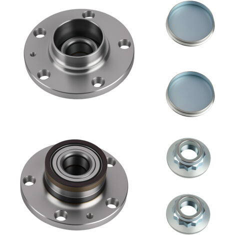Rear Wheel Bearing Hub Pair for Audi A1 A2 Seat Ibiza Skoda VW Fox Polo VKBA3567 (1/5)