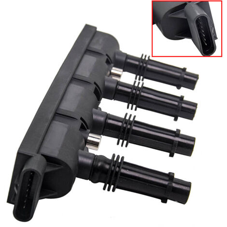 7-Pin Ignition Coil Pack For Opel Vauxhall Adam Astra J Corsa D 1.2 1.4 Petrol (1/5)