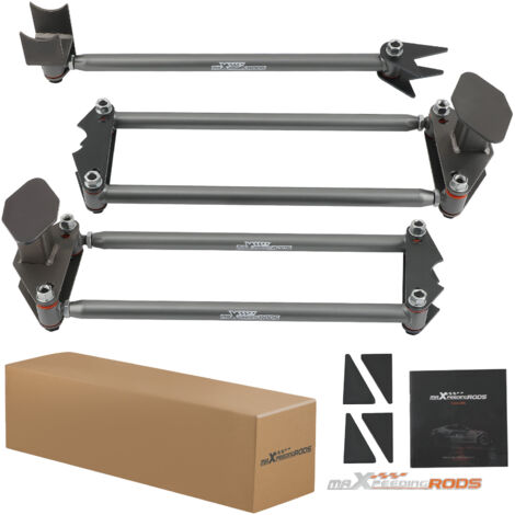 Universal Rear Weld-On Parallel 4 Link Suspension Kit with 24" bars + Mountings (1/5)