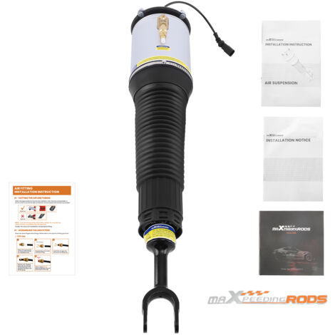 LEFT FRONT AIR SUSPENSION For Audi A8 4E 02-10 SHOCK ABSORBER AIR STRUT DAMPER (1/5)