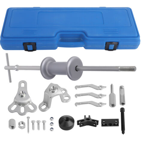 17PCS Slide Hammer Puller Kit Front Wheel Axle Bearing Hub Remover Tool Set (1/5)