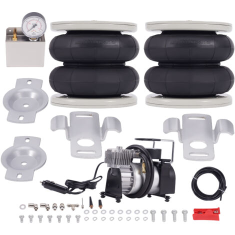 Air Suspension Kit w/ Compressor For Fiat Ducato Peugeot Boxer 1994-2024 4000kg