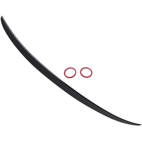 Trunk Wing for BMW 5 Series G30 2018-2023 ABS Boot Lip Spoiler Gloss Black (1/5)