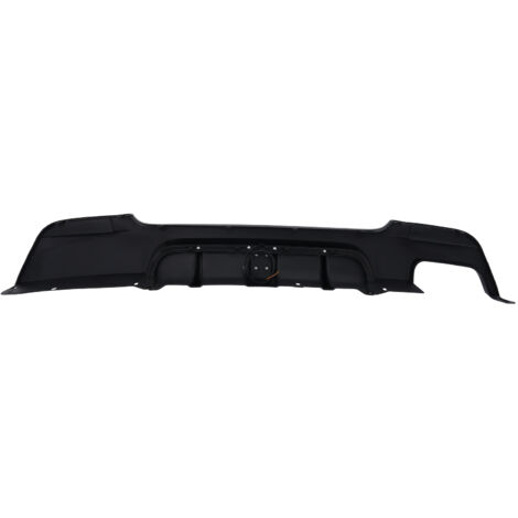 Rear Diffuser W/ LED Light Gloss Black For 2006-14 BMW 3 Series E92 E93 M Sport (1/5)