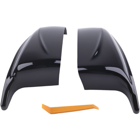 Door Mirror Housing for BMW X5 E70 X6 E71 07-13 51162182697 Gloss Black Set 2pc (1/5)
