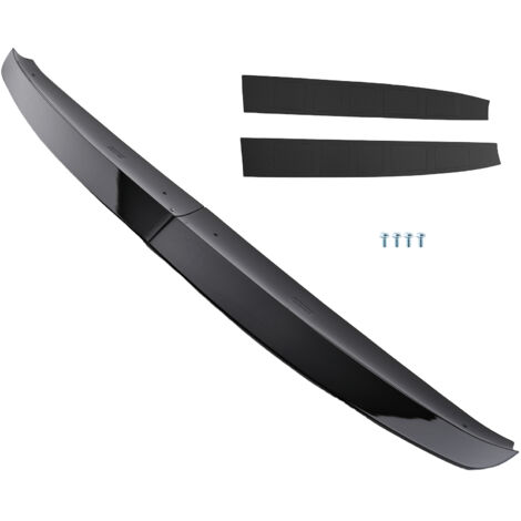 Black Rear Spoiler for Ford Transit Custom Double Door 2012-2020 Sport Style
