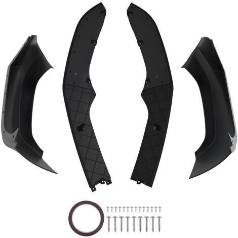 Bumper Lip Splitter for BMW 1 Series F20 F21 M Sport 2015-2019 Gloss Black Front (1/5)