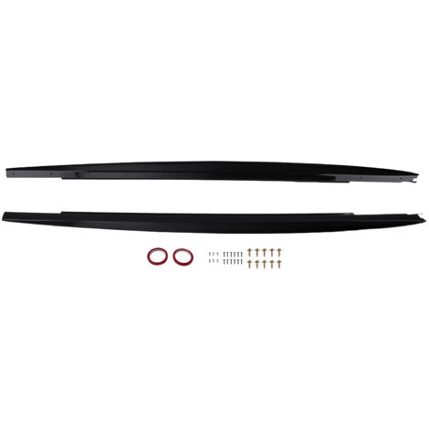 Black Side Kit Extension Panel for BMW 5 Series G30 G31 2017-2023 M Sport