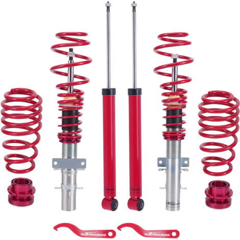 Front Rear Coilovers Kit for VW Polo 9N 2001-2014 hatchback Saloon Shock Struts