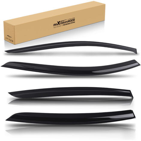 Door Rain Deflector Set for Ford Focus MK4 2018-2021 Black Outside Mount 4PC (1/5)