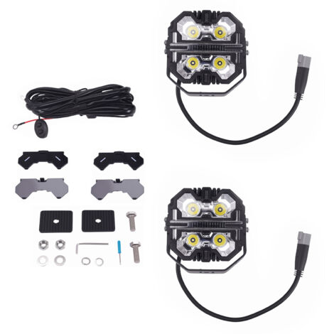 5inch 178W LED Driving Light Pod Spot Beam DRL White Amber For 4x4 SUV ATV Truck (1/5)