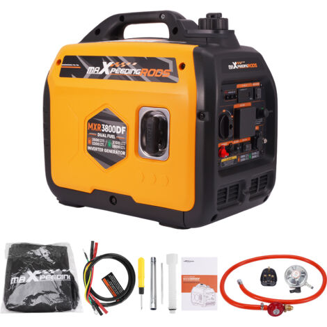 Dual Fuel Inverter Generator Petrol 3500W For Camping Home Backup Power Supply