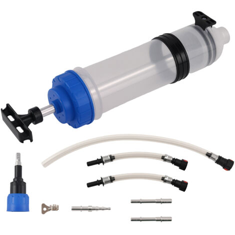 1500ml Brake Fluid Extractor Oil Change Tool for Vehicle Maintenance PP Material