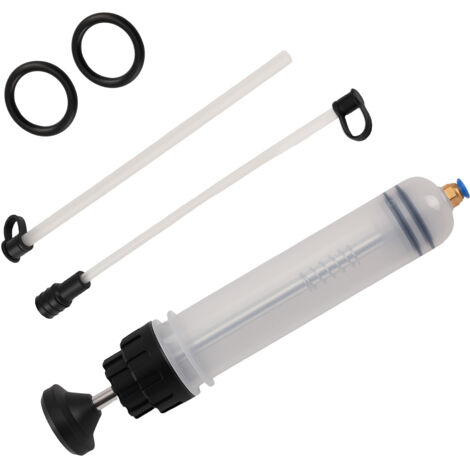 200cc Fluid Change Pump Manual Oil Extractor for Vehicle Marine Equipment White (1/5)