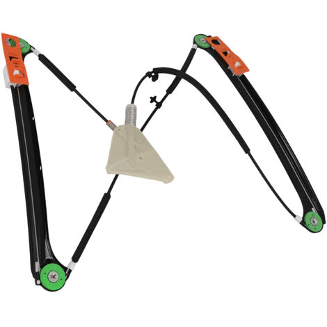 Front Right Window Regulator for Audi A3 MK2 8P1 2003-2012 Metal 8P3837462B (1/4)