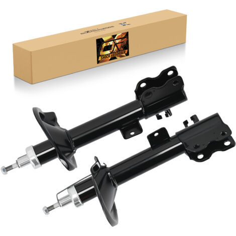 Front Shock Absorbers x2 for For Nissan X-Trail 2001-2007 (T30) 2.0 / 2.2 / 2.5 (1/5)