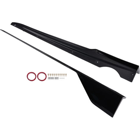 Body Side Skirt Extensions for BMW X5 G05 M Sport 2019-2025 Gloss Black ABS Lip