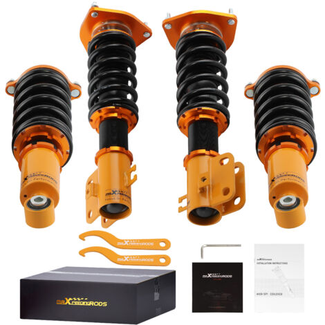 Coilover Suspension Kit for Subaru Legacy MK3 00-04 BE 2.5 AWD Adjustable Height (1/5)