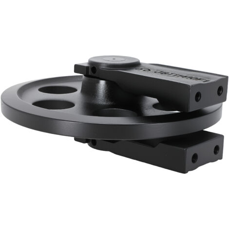 Black Front Idler Wheel for Kubota K008-3 U10-3 Excavator RA02521302 Steel