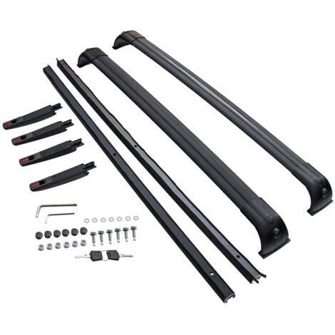 Roof Rails Rack Cross Bars Kit For Range Rover Sport L320 2005-2013 Black