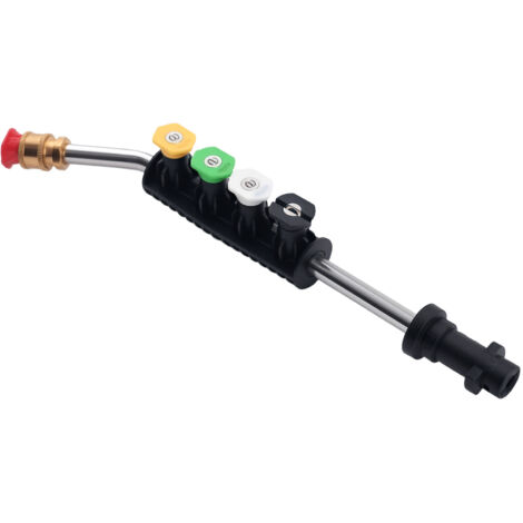 Heavy Duty Pressure Wand 1/4" Quick Connect 5 Tips Copper Stainless Steel (1/5)