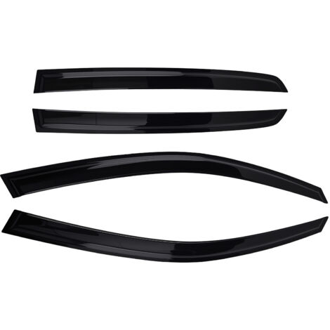 4PCS Window Rain Guards Wind Deflectors for VW GOLF MK6 08-12 (1/5)