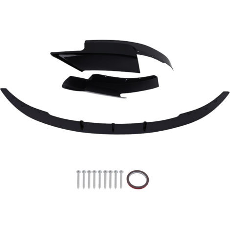 Front Aero Splitter for BMW 5 Series F10 F11 M Sport 2009-2017 Gloss Black (1/5)