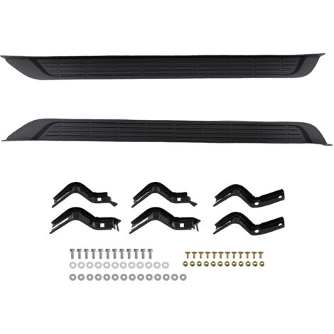 Black Side Running Board Steps for Ford Ranger T6 T7 T8 T9 12-22 Side Step (1/5)