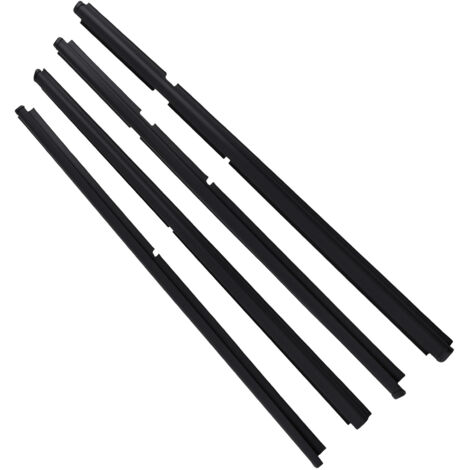 4x Door Window Weatherstrip Trim for Jeep Grand Cherokee 99-04 55135879AF (1/5)