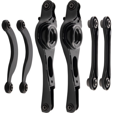 6pcs Rear Lower + Upper Control Arm Suspension Kit for Ford Focus 1998-2011