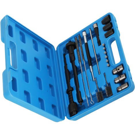 21pcs Injector Seat & Shaft Cleaning Kit Sealing Seat tool Guide Injector (1/5)