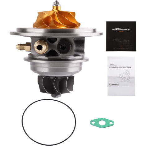 Turbo Cartridge CHRA 660HP Dual Ball Bearing Universal 1.4L-3.0L 54mm Compressor (1/5)