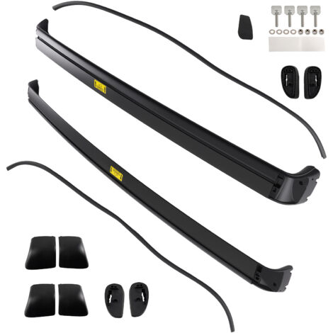 Aluminum Black Luggage Roof Cross Rails Bars Rack For Tesla Model Y 2019-Onwards