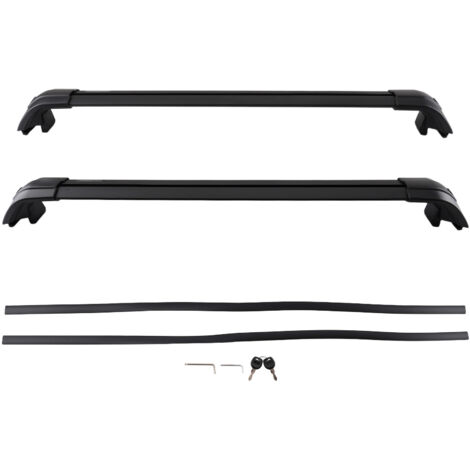 Aluminum Alloy Crossbars for KIA SPORTAGE 2016-2023 Roof Luggage Rack Black