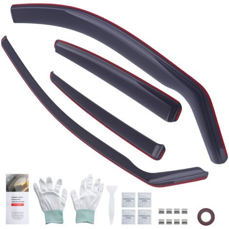 4Pcs Wind Deflectors for BMW 3 Series G20 2019-2024 Window Guards Acrylic (1/5)
