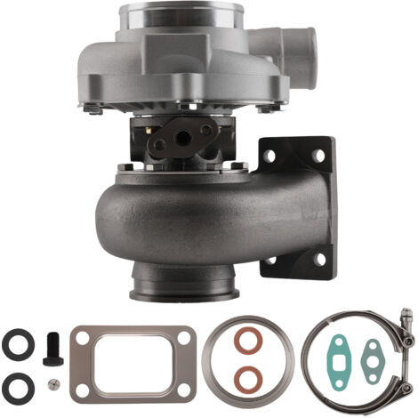 Universal Billet Turbocharger Gt3037 T3 Flange For 4/6 Cyl 2.5l-3.0l Engines (1/5)