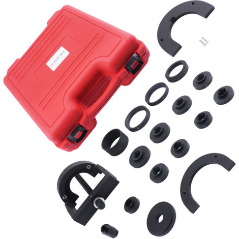 21 Piece Bearing Puller Kit Carbon Steel Wheel Hub Removal Tool Set (1/4)