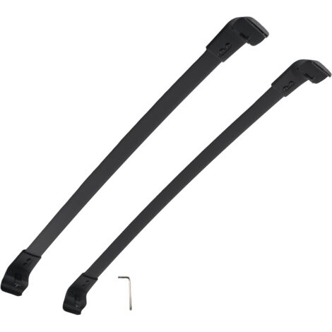 Aluminium Roof Bars Roof Rack Rails Black Crossbars For Hyundai Tucson 2015+