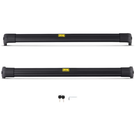 Aluminium Black Roof Bars for Range Rover Sport L320 2005-2013 Luggage