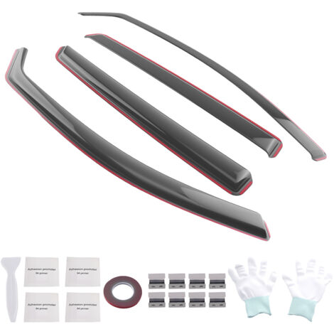 Wind Deflectors for KIA NIRO 2016-2022 Acrylic In-Channel Guards Set 4pcs